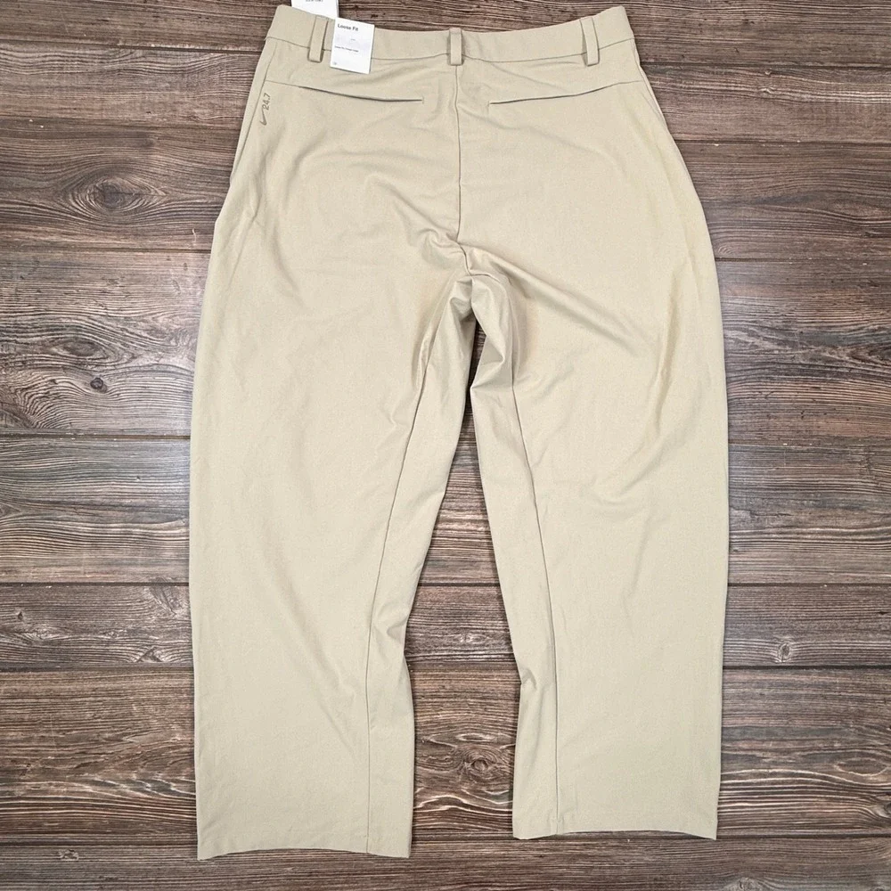 Nike 24.7 PerfectStretch Men 36X30 Dri-FIT UV Loose-Fit Utility Pants HV0377 New